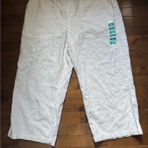 Zac & Rachel NWT Wide Leg Pants in Cream - Picture 10 of 13